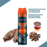 Antiperspirant Spray Above Men Classic Sport Dry Jet 48h 5.07 fl oz