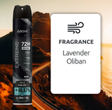 Antiperspirant Spray Maxx Above Men Extreme Protection Dry and Long-Lasting 72h 8.45 fl oz