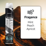 Above Maxx Men Extreme Invisible Dry Protection 72h Antiperspirant Spray 8.45 fl oz