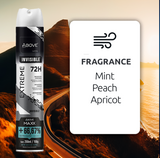 Above Maxx Men Extreme Invisible Dry Protection 72h Antiperspirant Spray 8.45 fl oz