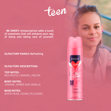 Above Teen Be Sweet Women 48h Antiperspirant Spray 5.07 fl oz