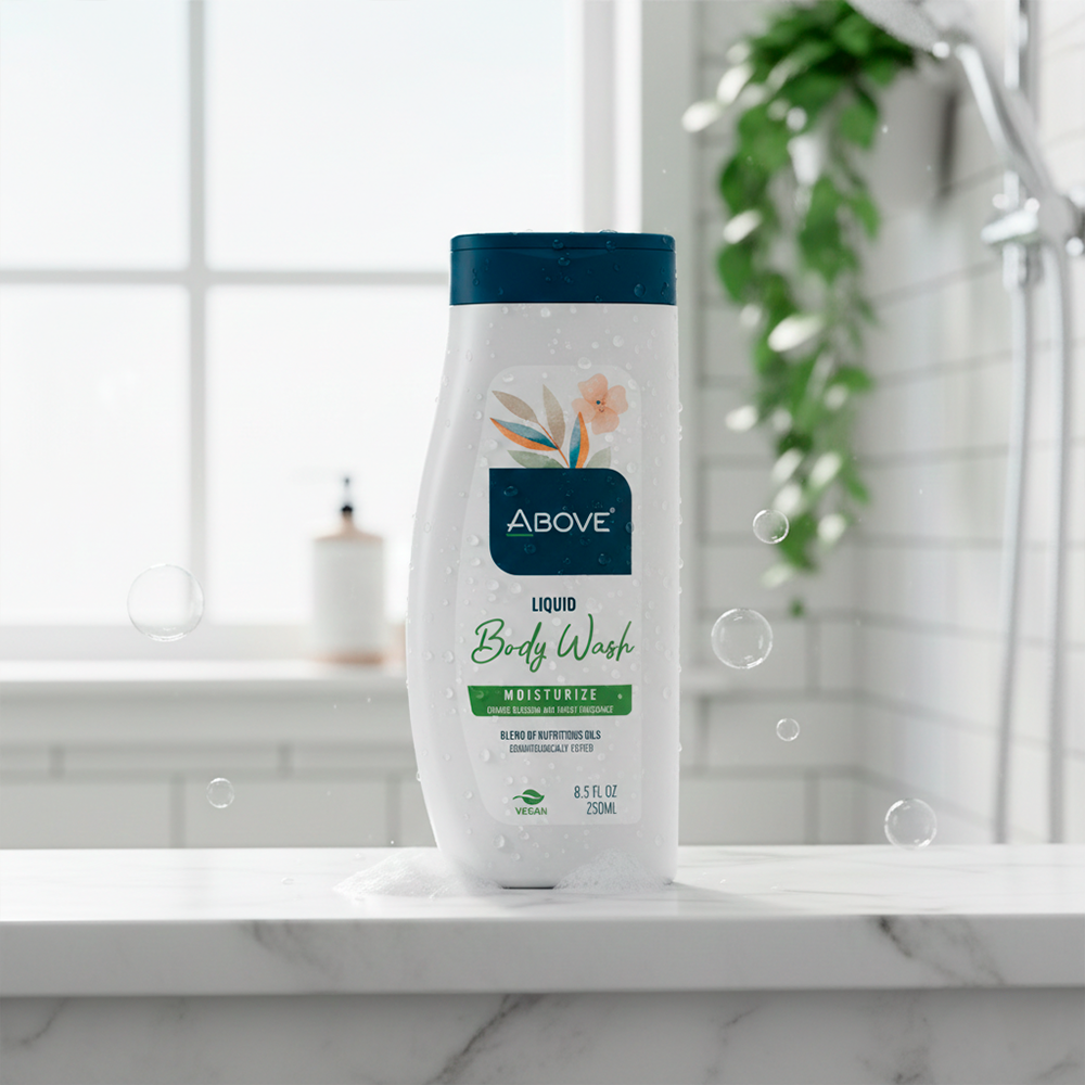 Liquid Body Wash Above Moisturize Orange Blossom and Honey Fragrance 8.45 fl oz