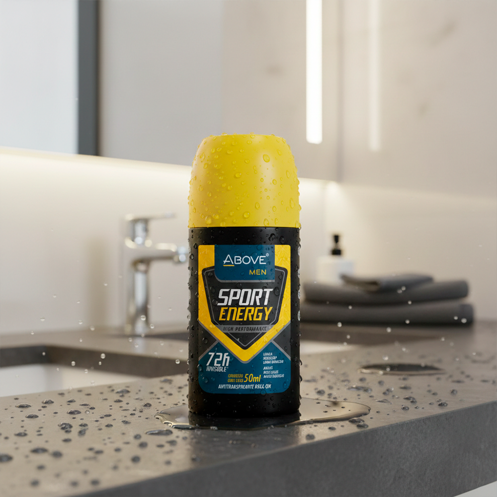 Antiperspirant Roll-on Above Men Sport Energy Roll-on High Performance 72h 1.69 fl oz