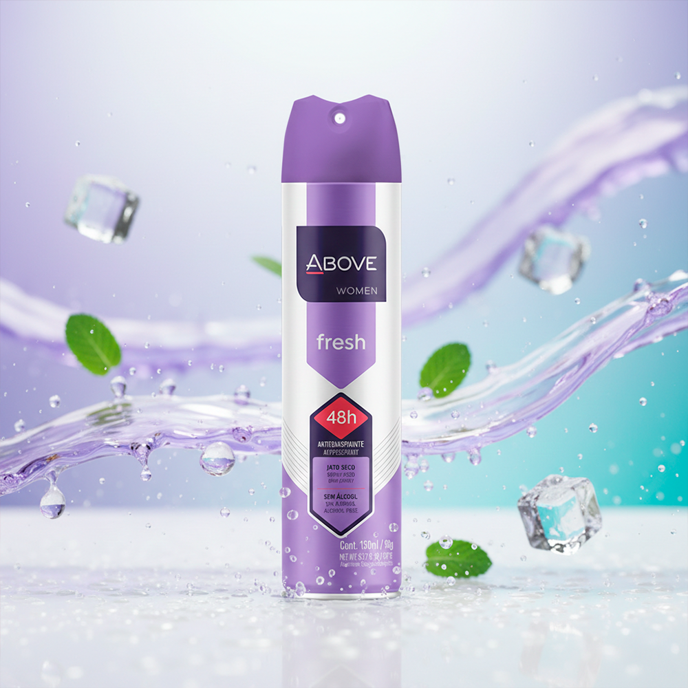 Antiperspirant Spray Above Women Classic Fresh Dry Jet 48h 5.07 fl oz