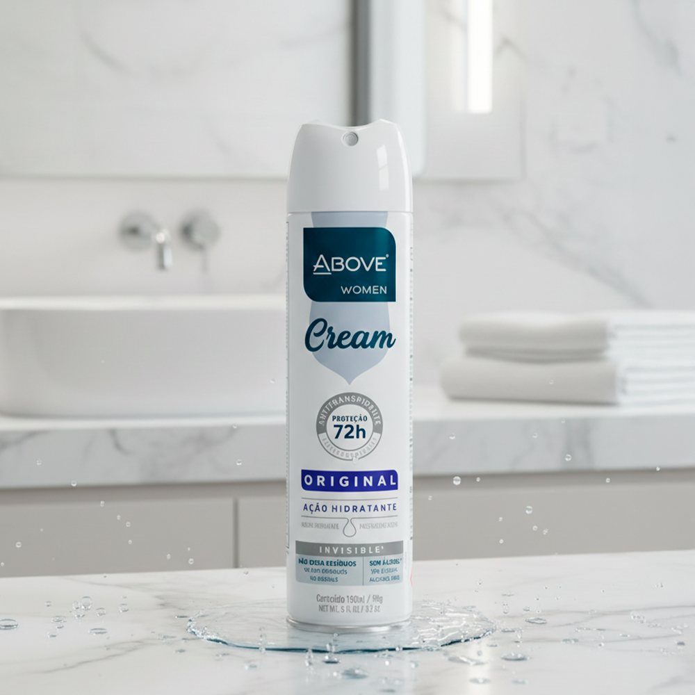 Antiperspirant Spray Above Women Cream Original Moisturizing Action 72h 5.07 fl oz