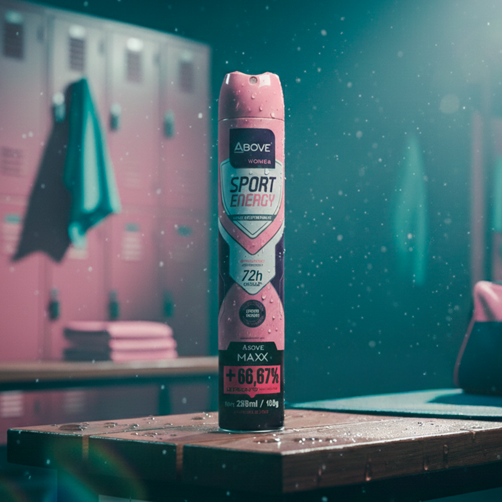 Antiperspirant Spray Maxx Above Women Sport Energy High Performance 72h 8.45 fl oz