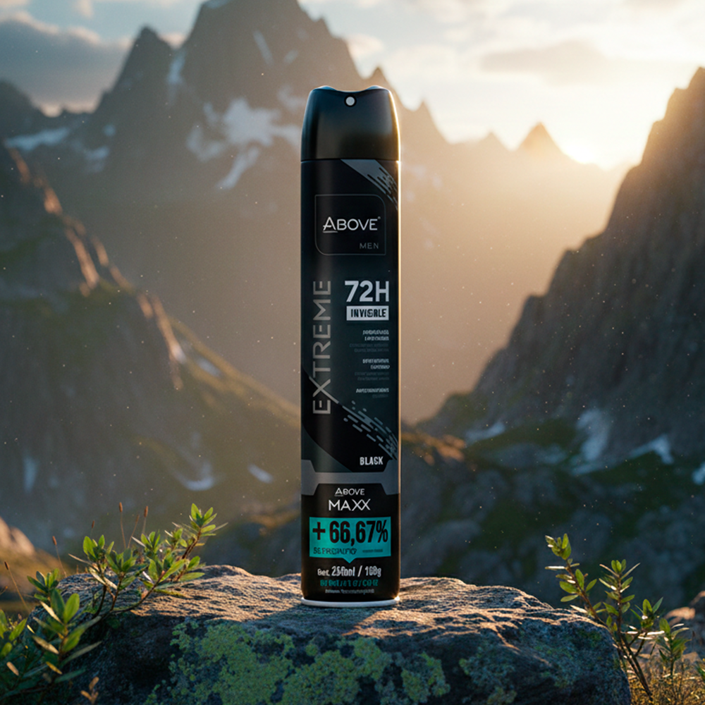 Antiperspirant Spray Maxx Above Men Extreme Protection Dry and Long-Lasting 72h 8.45 fl oz