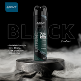 Antiperspirant Spray Above Men Extreme Black Protection Dry and Long-Lasting 72h 5.07 fl oz