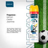 Antiperspirant Spray Above Neymar JR. Teen Boy Dermaclinical 72h 5.07 fl oz
