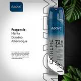 Antiperspirant Spray Above Men Extreme Movement Protection Dry and Long-Lasting 72h 5.07 fl oz
