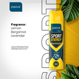 Above Men Sport Energy Invisible 72h Antiperspirant Spray