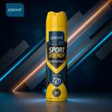 Above Men Sport Energy Invisible 72h Antiperspirant Spray