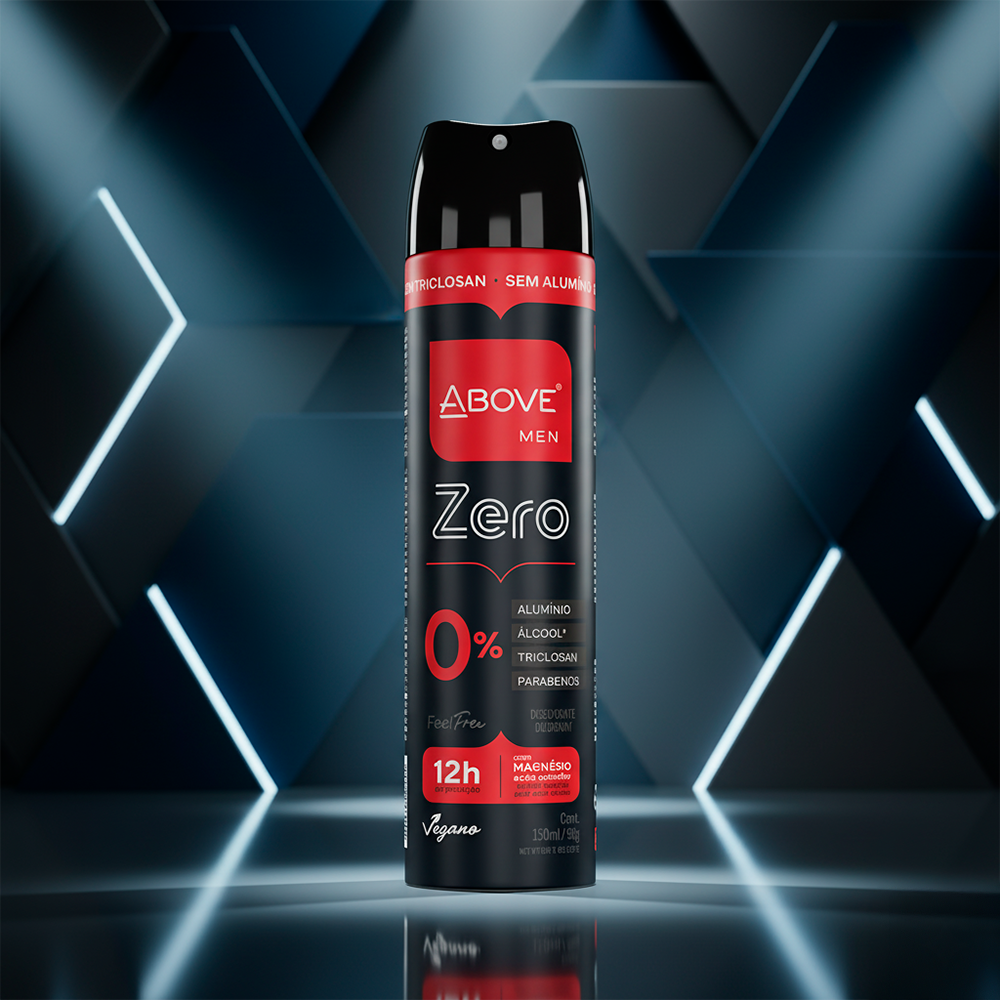 Deodorant Spray Above Men Zero with Magnesium 12h 5.07 fl oz