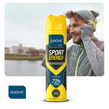 Above Men Sport Energy Invisible 72h Antiperspirant Spray