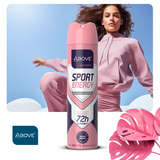 Above Women Sport Energy Invisible 72h Antiperspirant Spray
