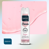 Above Women Cream Sugar Hydrating Action 72h Antiperspirant Spray 5.07 fl oz