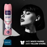 Above Women Sport Energy Invisible 72h Antiperspirant Spray