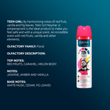 Antiperspirant Spray Above Neymar JR. Teen Girl Dermaclinical 72h 5.07 fl oz