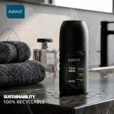 Antiperspirant Roll-on Above Men Extreme Dry and Long-Lasting 72h 1.69 fl oz