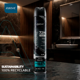 Antiperspirant Spray Maxx Above Men Extreme Protection Dry and Long-Lasting 72h 8.45 fl oz