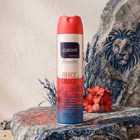 Antiperspirant Spray Above Women Personalities Fierce Savage 48h 5.07 fl oz