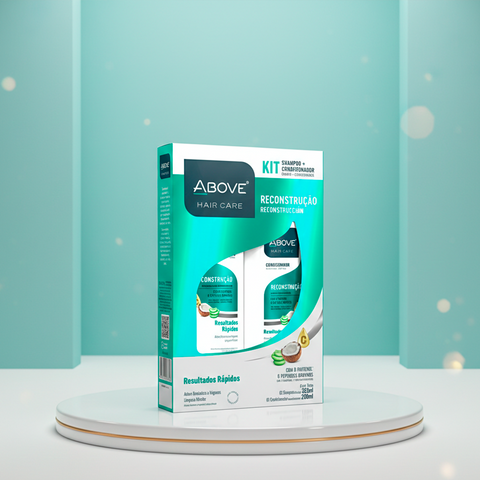 Above Hair Care Reconstruction Shampoo + Conditioner Kit