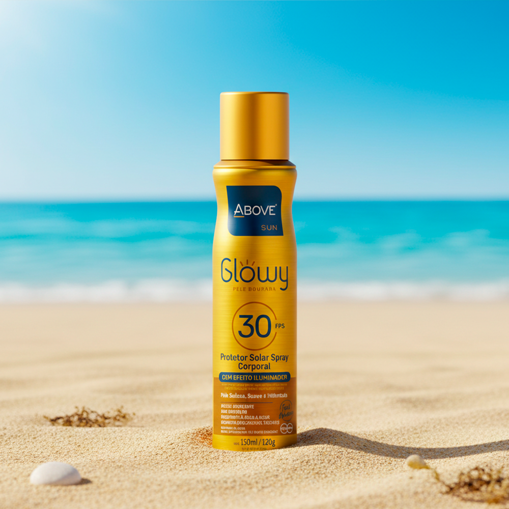 Above Sun Glowy Illuminating Effect SPF 30 Body Sunscreen Spray 5.07 fl oz