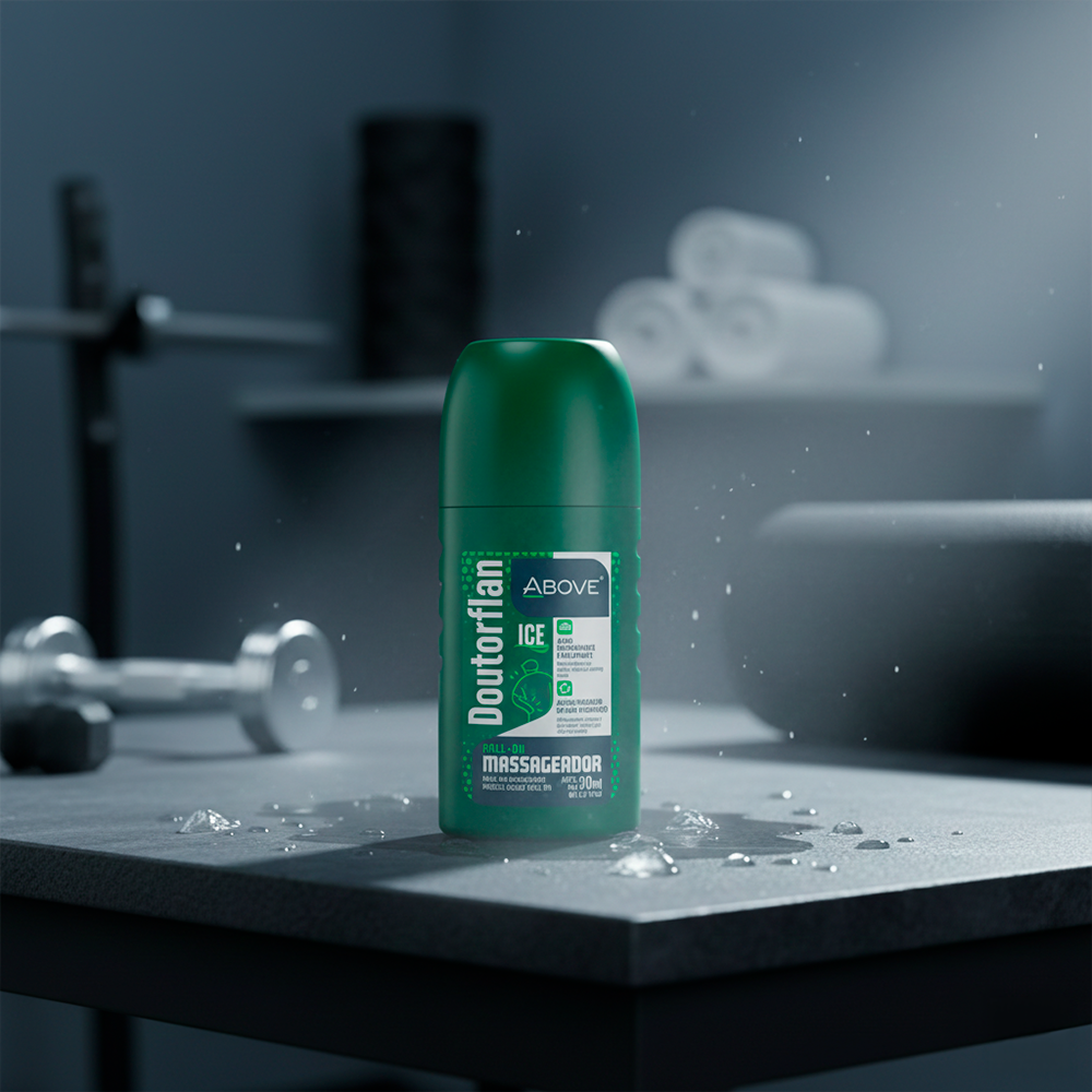 Above Doutorflan Ice Immediate Relief Massage Roll-On 1.69 fl oz