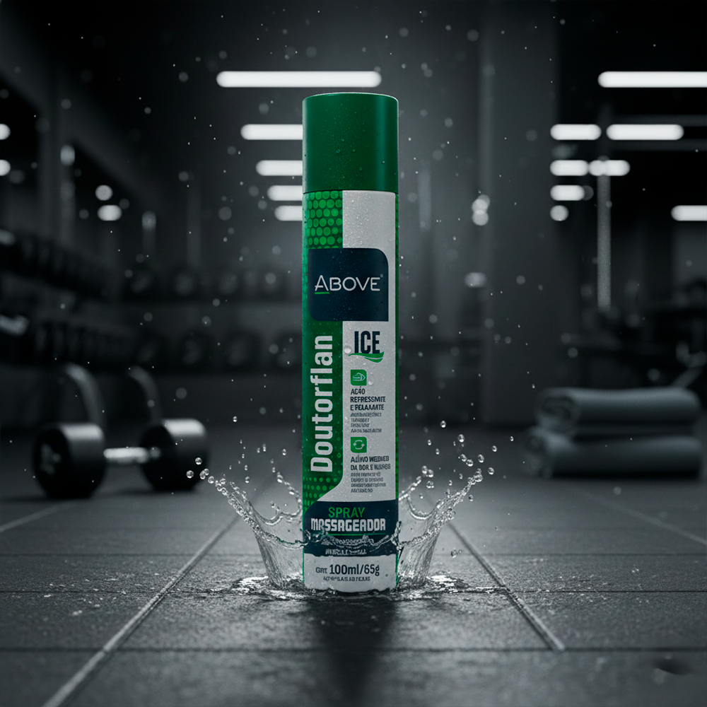 Above Doutorflan Ice Refreshing Action Massage Spray 3.38 fl oz