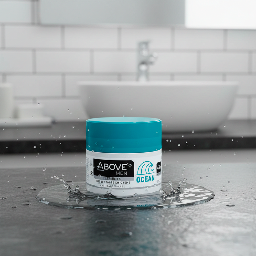 Above Men Elements Ocean Invisible 48h Antiperspirant Cream 1.76 oz