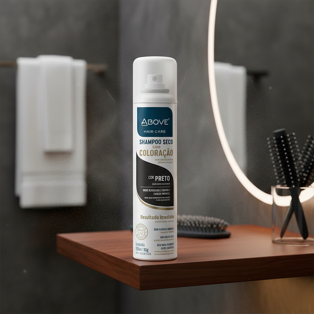 Above Dry Shampoo with Black Color Shine & Softness 5.07 fl oz